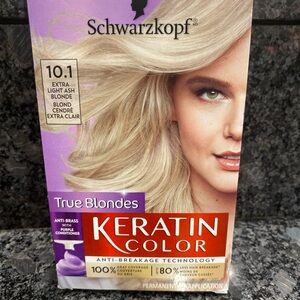 Keratin Color 10.1 Extra Light Ash Blonde Hair Dye